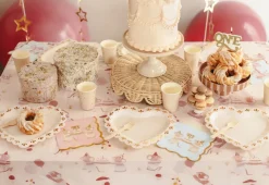 PartyDeco Serwetki papierowe One Myszki - niebieskie 12 szt.