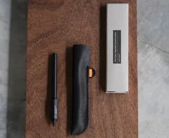 HMM Skórzane etui na długopis - - Black ><noscript><img width=