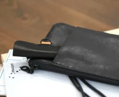 HMM Skórzane etui na długopis - - Black ><noscript><img width=