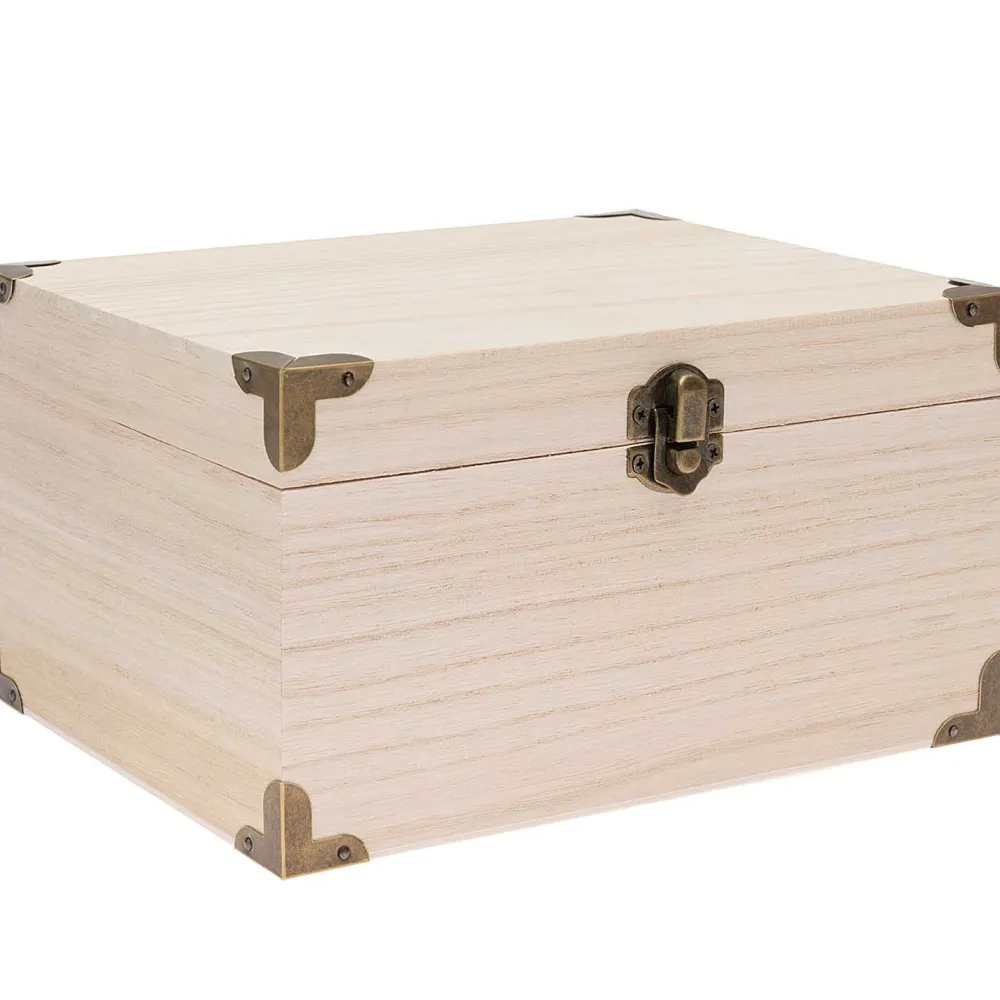Rico Design Skrzynka drewniana, kuferek - - 20 x 16 x 11 cm