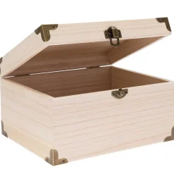 Rico Design Skrzynka drewniana, kuferek - - 20 x 16 x 11 cm