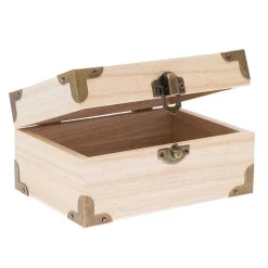 Rico Design Skrzynka drewniana, kuferek - - 14 x 10 x 7 cm > Drewniane