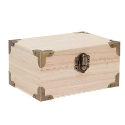 Rico Design Skrzynka drewniana, kuferek - - 14 x 10 x 7 cm > Drewniane