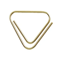 Zenith Spinacze narożne do papieru 815 - - Gold 50 szt.