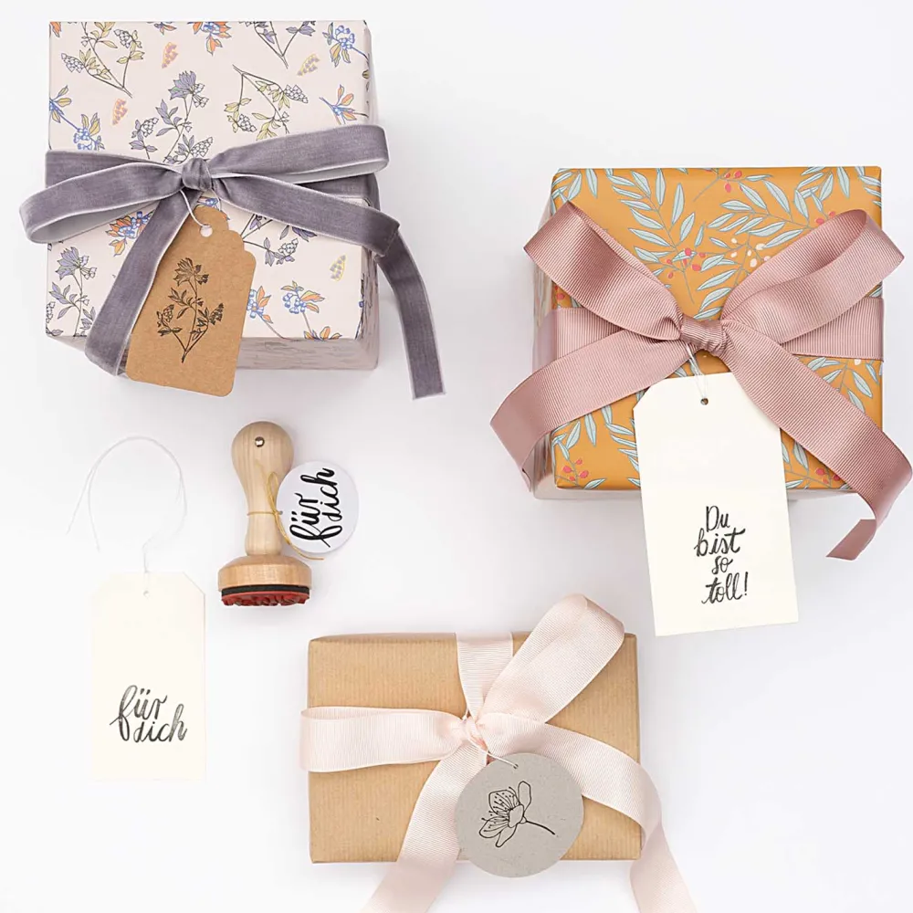 Rico Design Stempel na drewnianym gryfie - - Kwiat anyżu