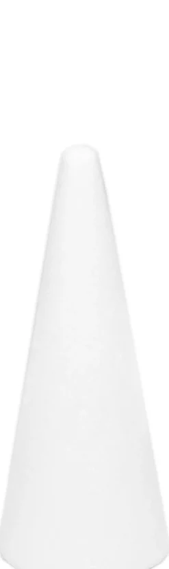 Stożek styropianowy - 15 cm > Styropianowe