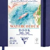 Clairefontaine Szkicownik Aquapad Watercolour Book 21 x 14 cm - - 300 g 24 ark. > Papier Do Akwareli