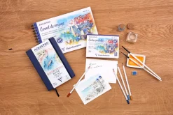 Clairefontaine Szkicownik Aquapad Watercolour Book 21 x 14 cm - - 300 g 24 ark. > Papier Do Akwareli