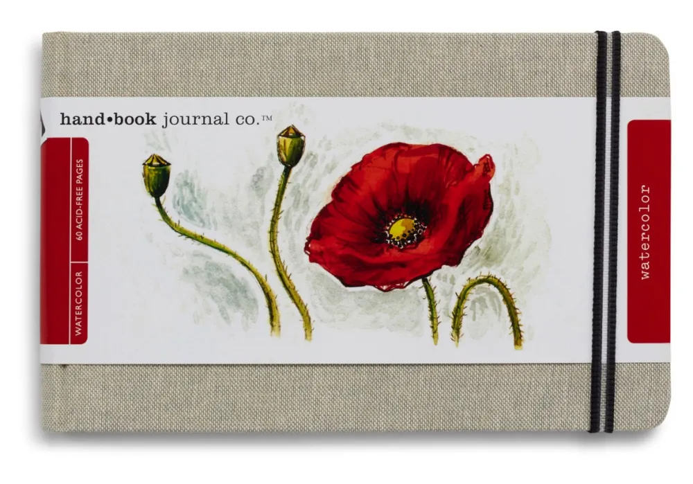 Speedball Szkicownik do akwareli Hand Book Journal Co. 20 x 13 cm - - 30 ark.