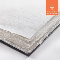 Hahnemuhle Szkicownik do akwareli Watercolour Book Deckle Edge - Hahnemühle - 14 x 14 cm, 250 g, 30 ark.
