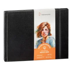 Hahnemuhle Szkicownik do akwareli Watercolour Book Deckle Edge - Hahnemühle - 20,5 x 15,3 cm, 250 g, 30 ark.