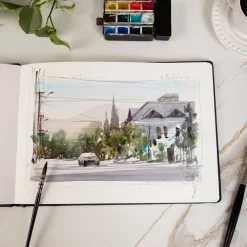 Hahnemuhle Szkicownik do akwareli Watercolour Book - Hahnemühle - A5, 200 g, 30 ark.