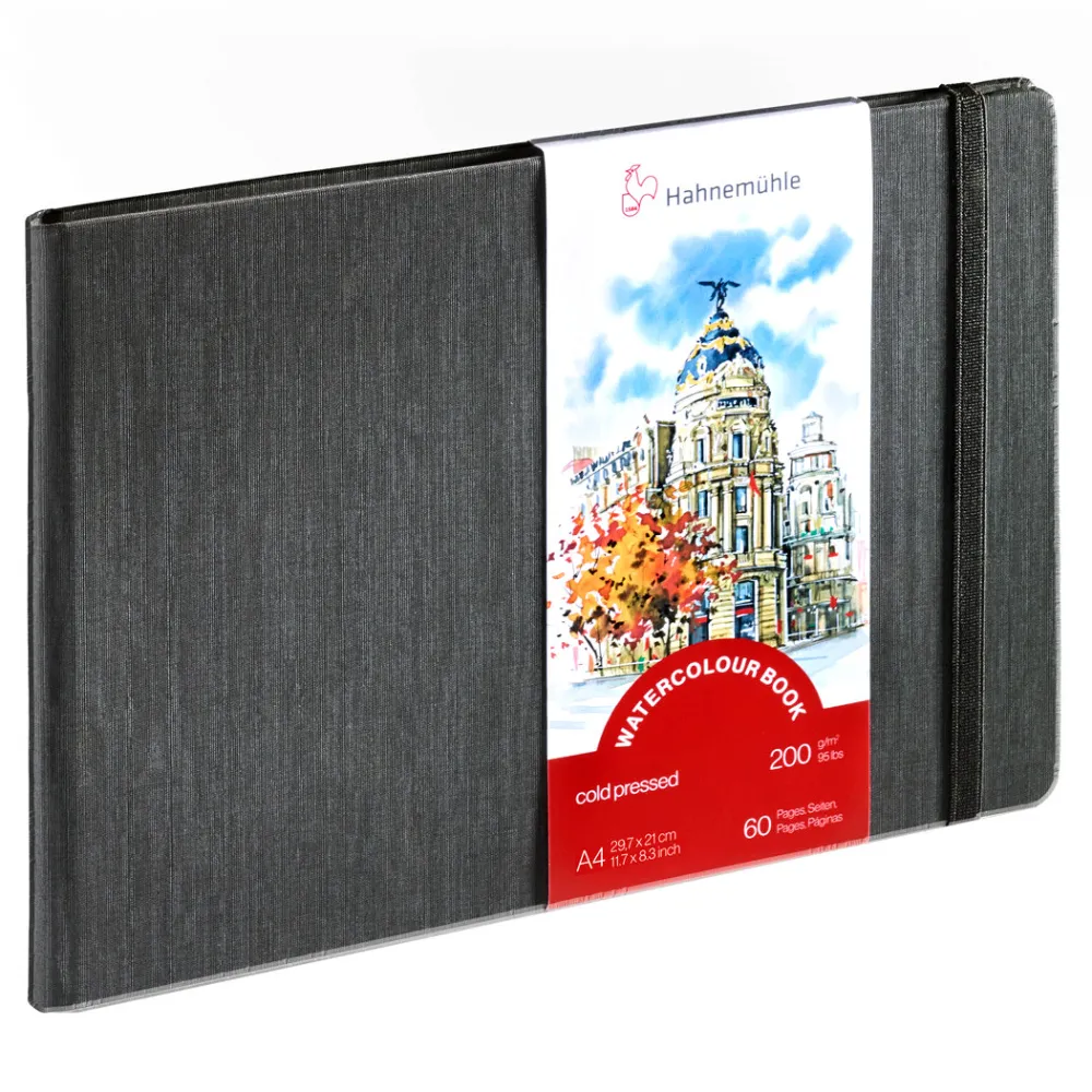 Hahnemuhle Szkicownik do akwareli Watercolour Book - Hahnemühle - A4, 200 g, 30 ark.
