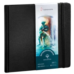 Hahnemuhle Szkicownik do akwareli Watercolour Book 100% Cotton - Hahnemühle - 14 x 14 cm, 250 g, 30 ark. > Papier Do Akwareli