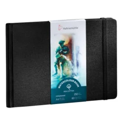 Hahnemuhle Szkicownik do akwareli Watercolour Book 100% Cotton - Hahnemühle - landscape, A4, 250 g, 30 ark. > Papier Do Akwareli