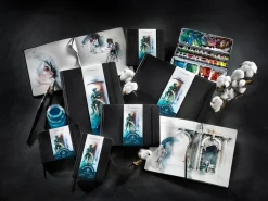 Hahnemuhle Szkicownik do akwareli Watercolour Book 100% Cotton - Hahnemühle - landscape, A4, 250 g, 30 ark. ><noscript><img width=