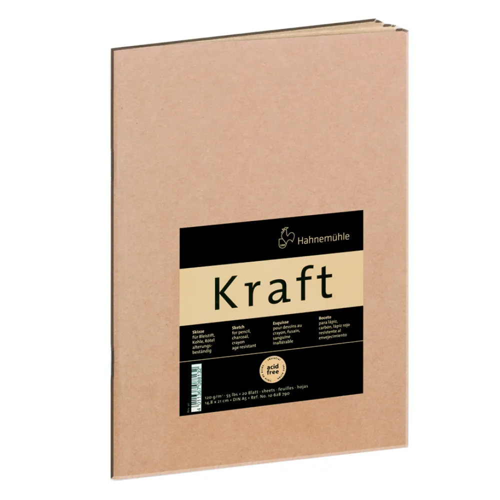 Hahnemuhle Szkicownik Kraft Paper Sketchbook - Hahnemühle - A5, 120 g, 20 ark.