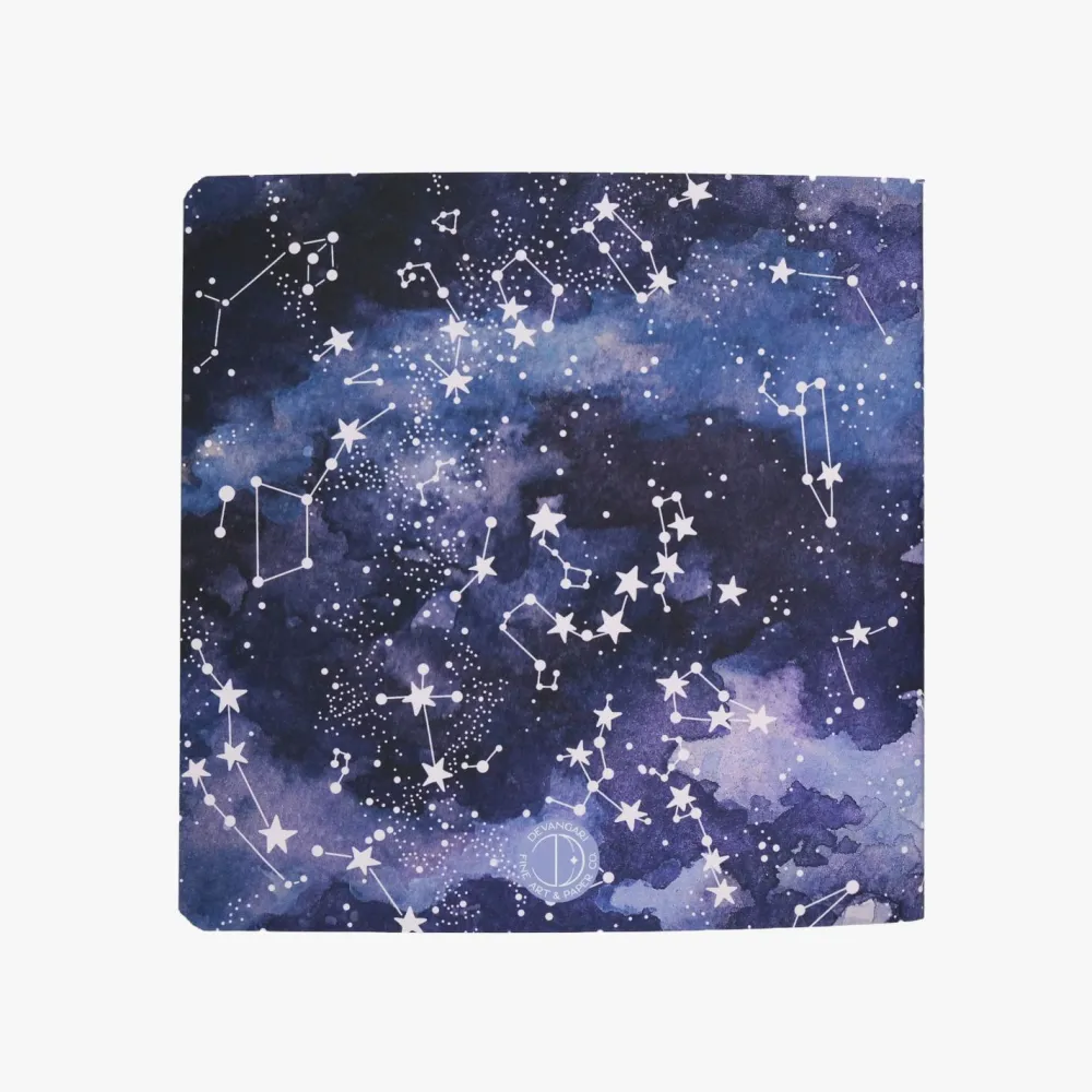 Devangari Szkicownik mix media Night Sky 20 x 20 cm - - 250 g/m2