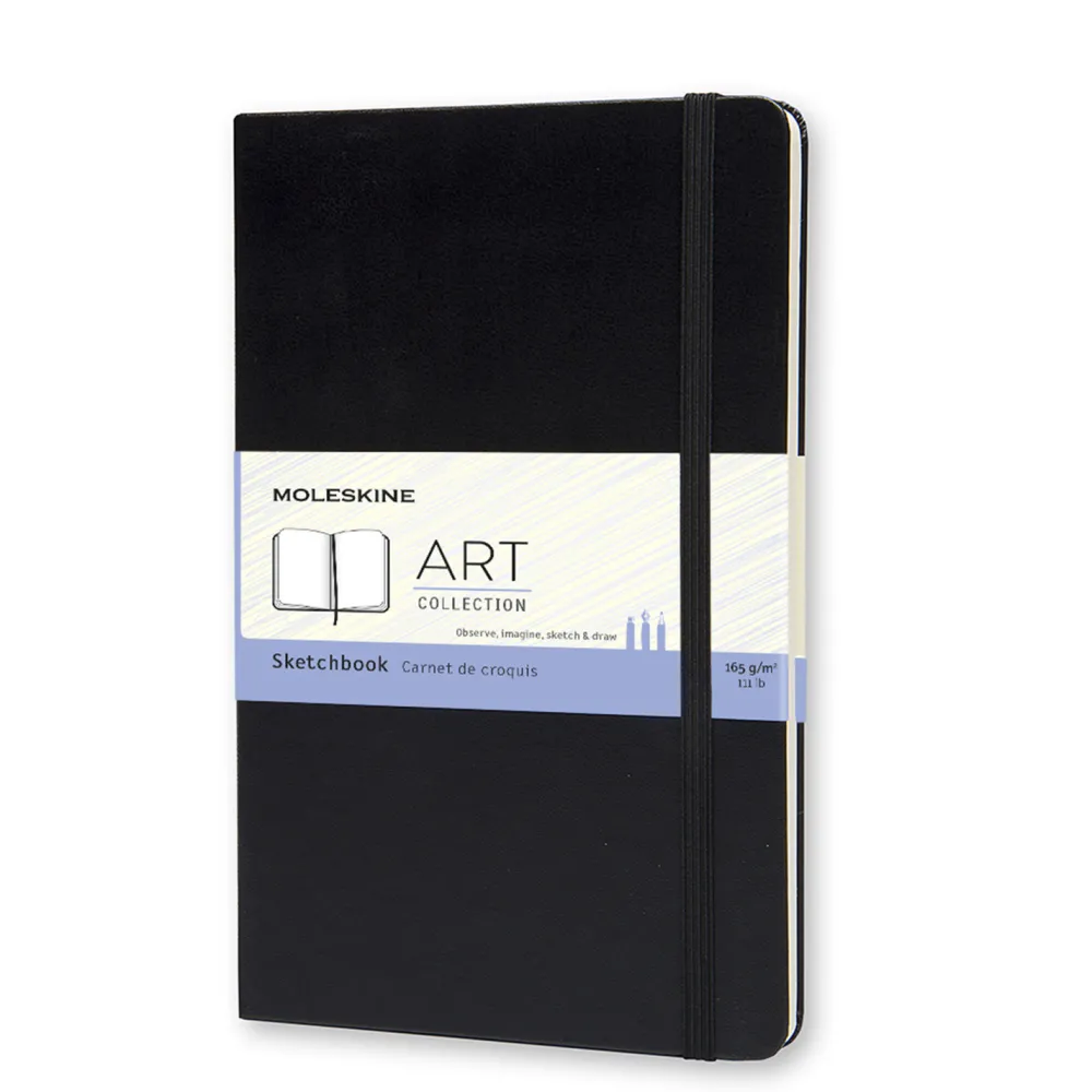 Moleskine Szkicownik - - twardy L czarny 104 strony > Szkicowniki