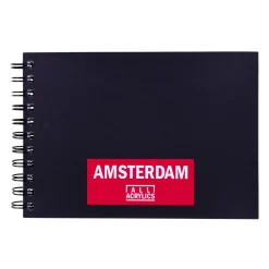 Amsterdam Szkicownik na spirali All Acrylics - - A5, 250 g, 30 ark. ><noscript><img width=