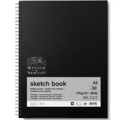 Winsor & Newton Szkicownik na spirali Sketch Book - - A3, 170g, 50 ark.