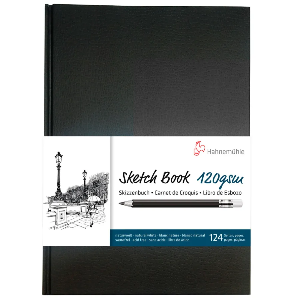 Hahnemuhle Szkicownik Sketch Book - Hahnemühle - A3, 120 g, 62 ark.