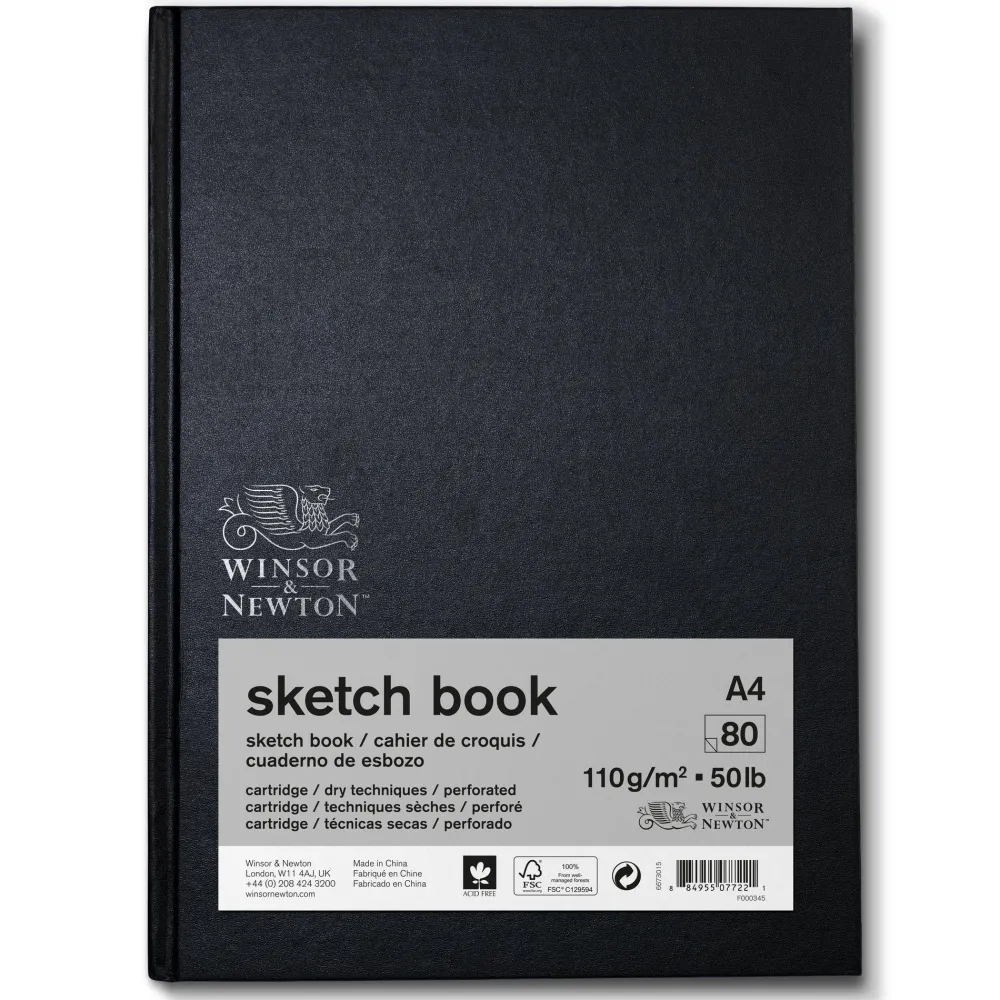 Winsor & Newton Szkicownik Sketch Book - - A4, 110g, 80 ark.