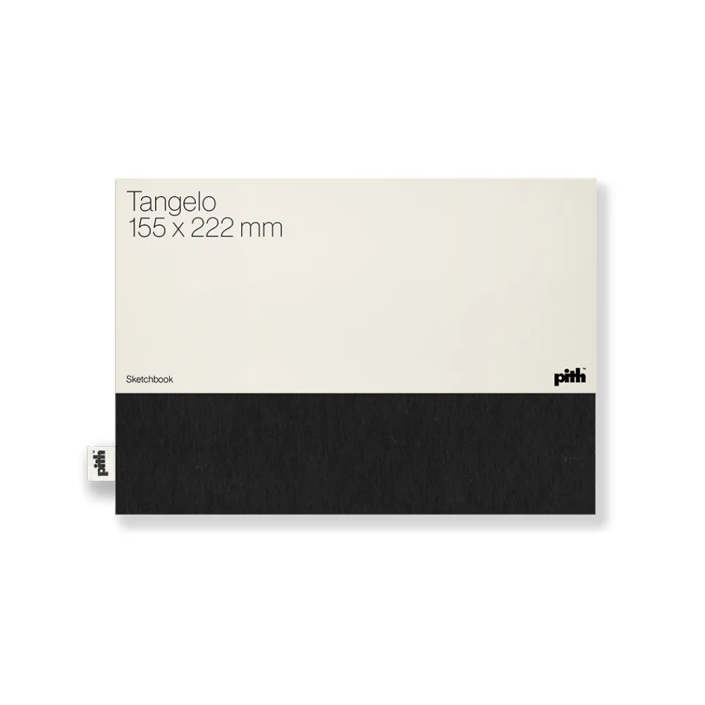 pith Szkicownik Tangelo - - Black, 15,5 x 22,2 cm > Szkicowniki