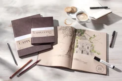 Hahnemuhle Szkicownik The Cappuccino Book - Hahnemühle - A5, 120 g, 80 ark.