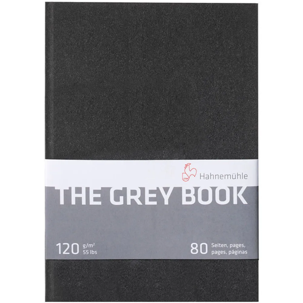 Hahnemuhle Szkicownik The Grey Book - Hahnemühle - A5, 120 g, 80 ark.