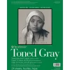 Strathmore Szkicownik Toned Gray 28 x 36 cm - - 118 g, 24 arkusze
