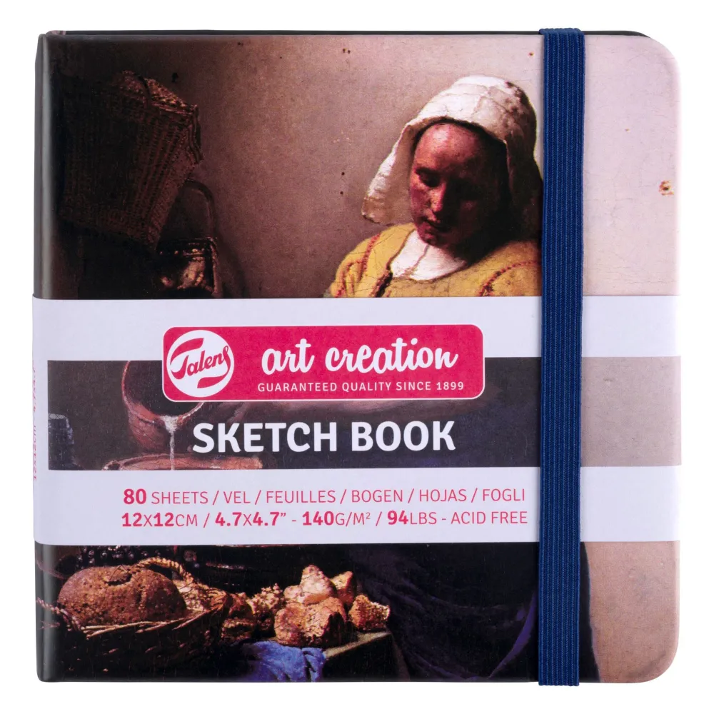 Talens Art Creation Szkicownik 12 x 12 cm - - The Milkmaid, 140 g, 80 ark.