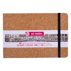 Talens Art Creation Szkicownik 21 x 14,8 cm - - Cork, 140 g, 80 ark.
