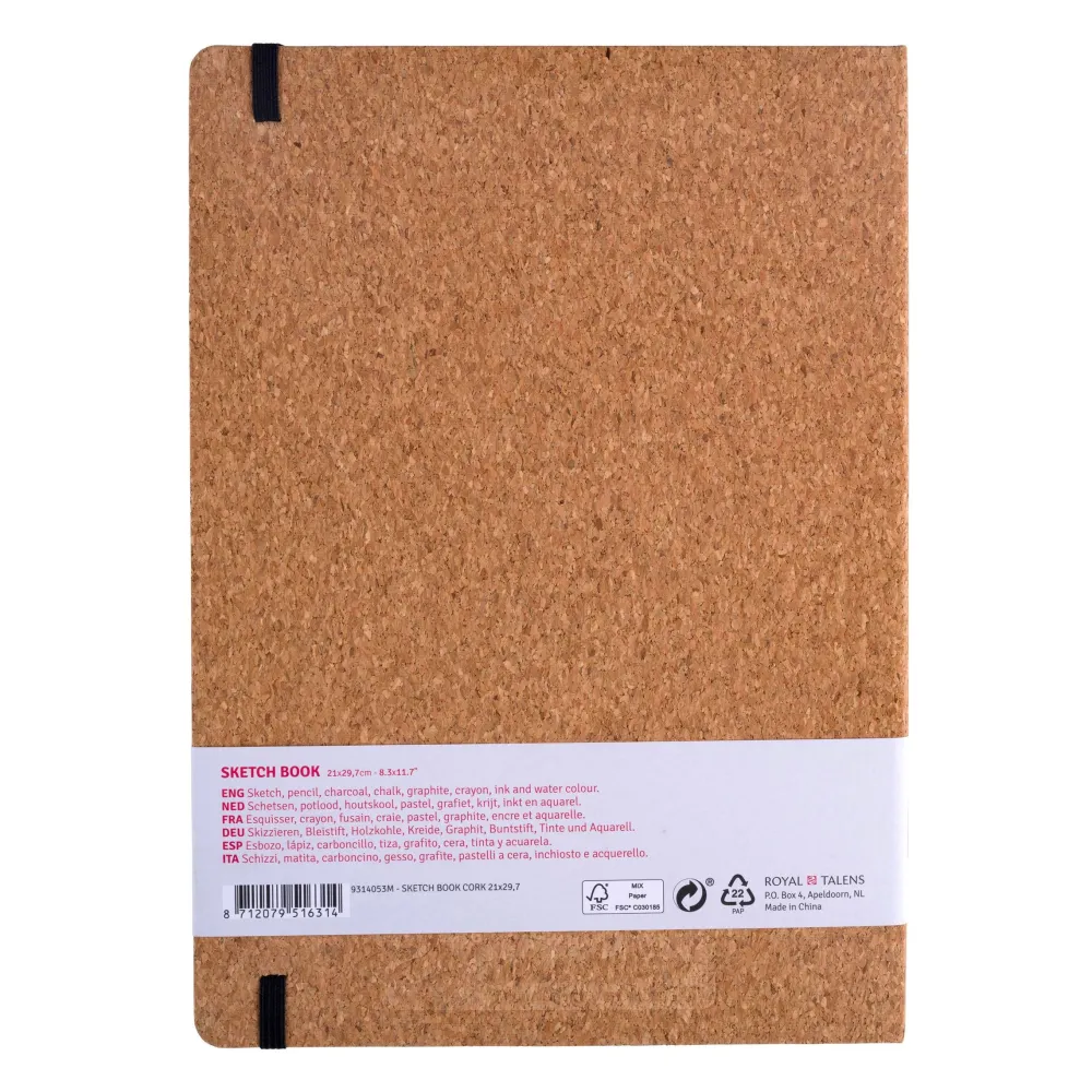 Talens Art Creation Szkicownik 13 x 21 cm - - Cork, 140 g, 80 ark. > Bloki Szkicowe