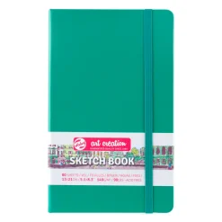 Talens Art Creation Szkicownik 9 x 14 cm - - Forest Green, 140 g, 80 ark. > Bloki Szkicowe