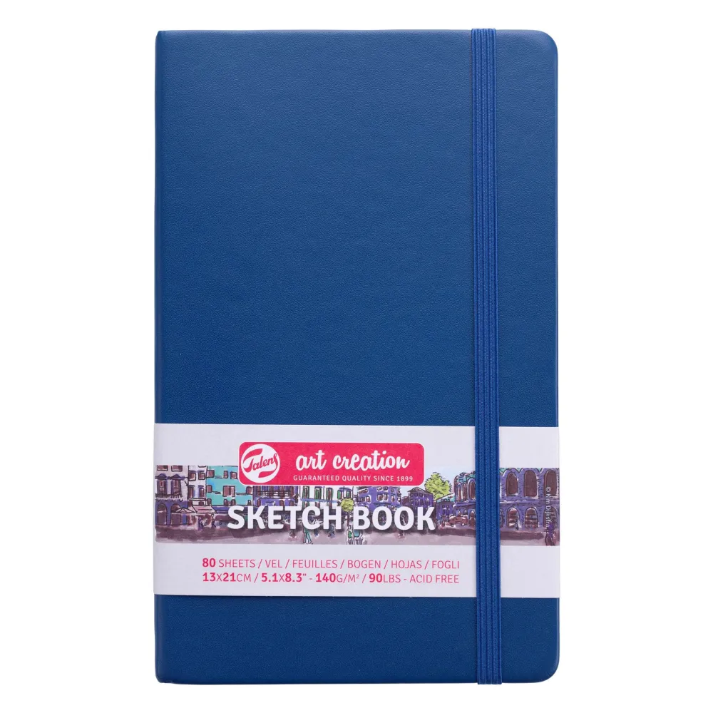 Talens Art Creation Szkicownik 21 x 30 cm - - Navy Blue, 140 g, 80 ark. > Bloki Szkicowe