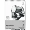 Winsor & Newton Szkicownik ze spiralą Sketching - - light, A3, 110g, 50 ark.