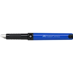 Faber-Castell Szkolne pióro wieczne z wkładami - - niebieskie, M ><noscript><img width=