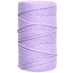 Sznurek bawełniany do makramy - żółty, 2 mm, 60 m > Sznurki