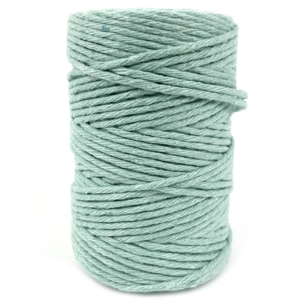 Sznurek bawełniany do makramy - morski, 2 mm, 60 m