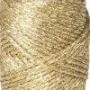 Sznurek dekoracyjny, metalizowany - złoty, 1,5 mm x 20 m > Sznurki