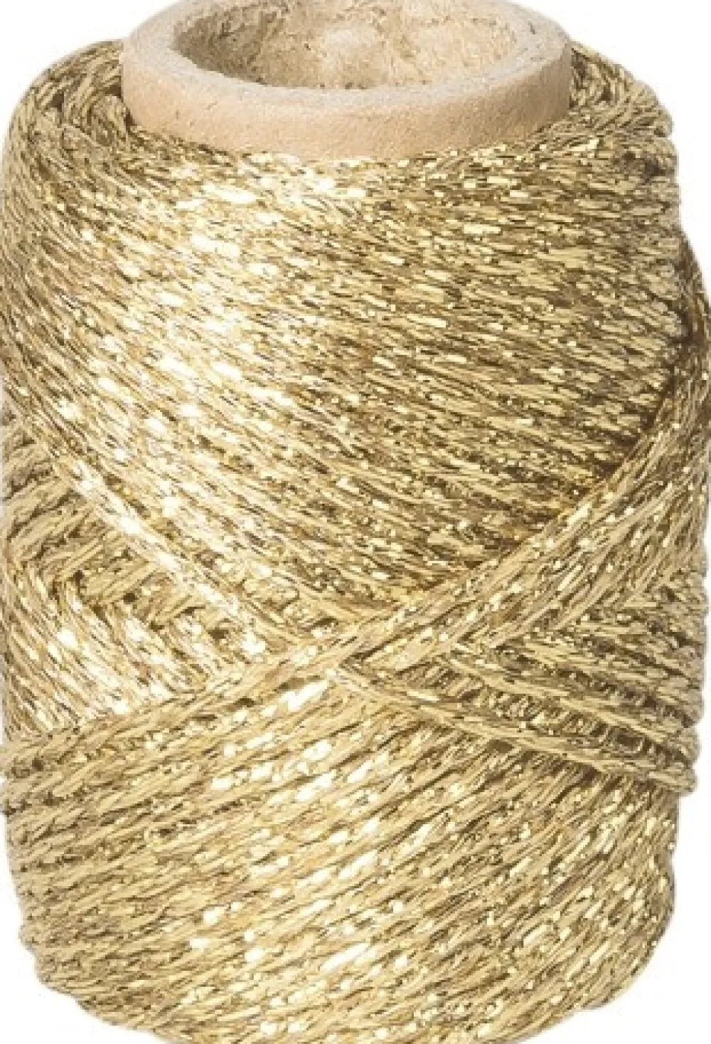 Sznurek dekoracyjny, metalizowany - złoty, 1,5 mm x 20 m > Sznurki