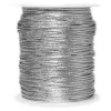 Sznurek dekoracyjny - srebrny 1,5 mm x 100 m > Sznurki