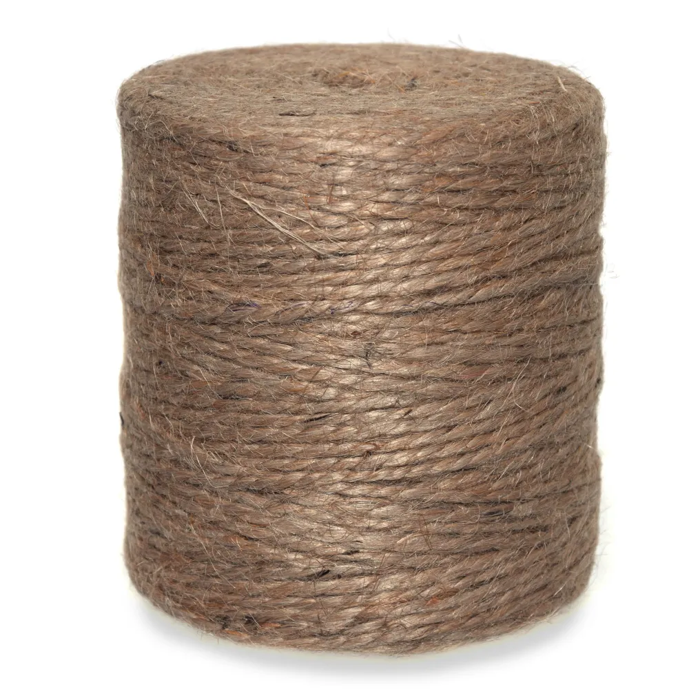 Sznurek jutowy do makramy - naturalny, 2 mm, 0,5 kg, 250 m