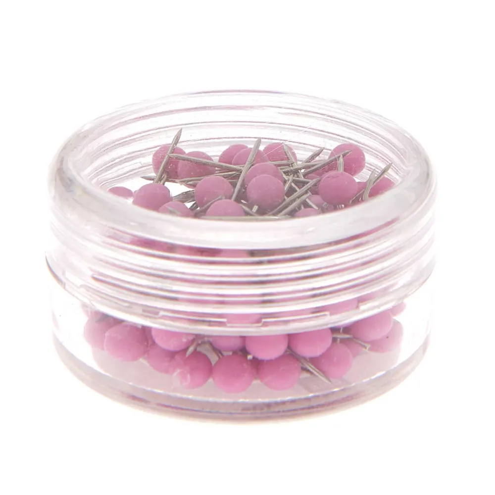 Rico Design Szpilki ozdobne - - Violet, 16 mm, 100 szt. > Klipsy, Pinezki I Szpilki