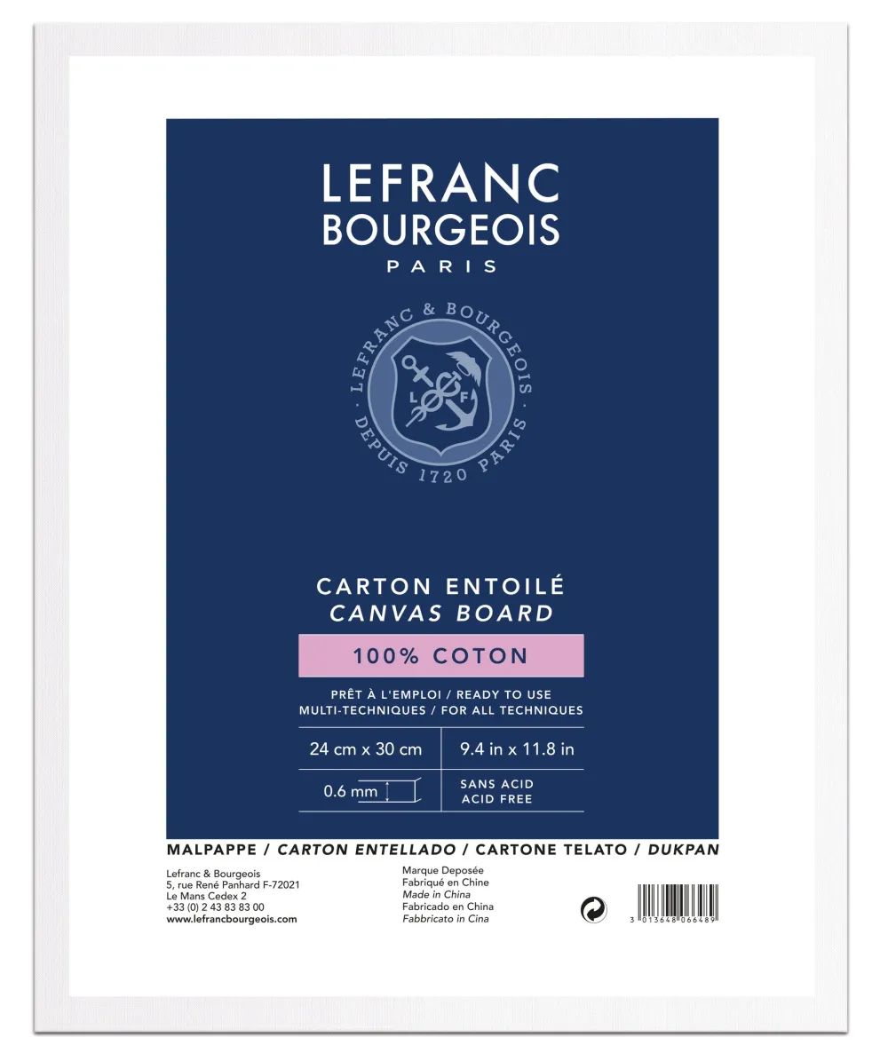 Lefranc & Bourgeois Tablica malarska - - 24 x 30 cm