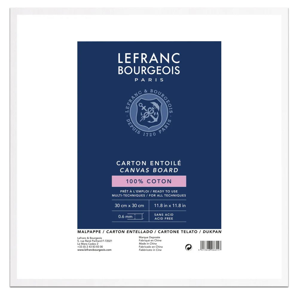 Lefranc & Bourgeois Tablica malarska - - 30 x 30 cm