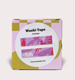 The Completist. Taśma papierowa washi Contour - - 15 mm x 10 m ><noscript><img width=