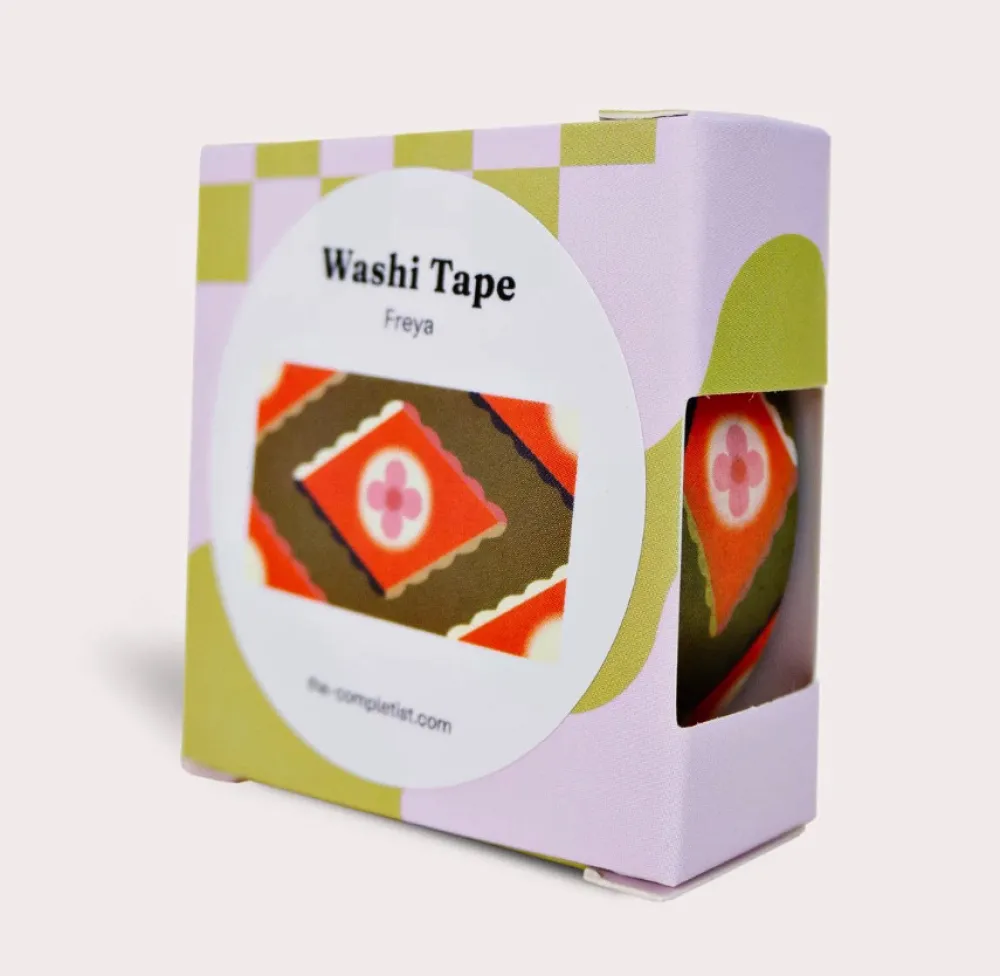 The Completist. Taśma papierowa washi Freya - - 15 mm x 10 m > Dodatki Dekoracyjne