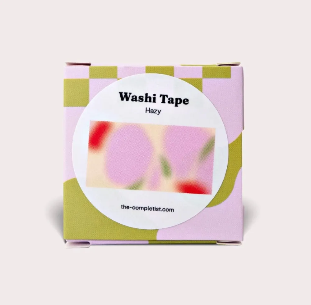 The Completist. Taśma papierowa washi Hazy - - 15 mm x 10 m > Dodatki Dekoracyjne